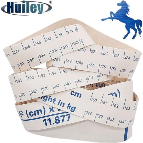 250 cm Horse Weight Tape PVC Soft Height Ruler Meter Veterinary Equipment Farming Horse Tape for Over 148 cm Measuring Tools