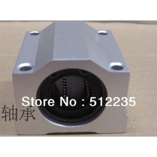 4pcs/lot SC8UU SCS8UU 8mm Linear ball bearing block with LM8UU bush, pillow block linear unit for 8mm shaft CNC part