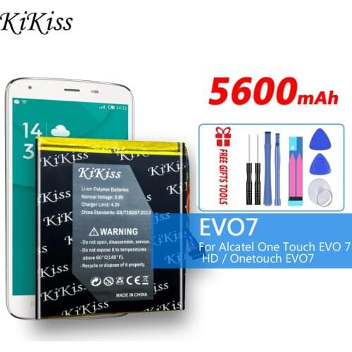 5600mAh High Capacity Battery For Alcatel One Touch EVO 7 HD / Onetouch EVO7 Mobile Phone Battery