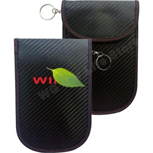 Car Anti-Radiation Shield Wallet Cases for Renault Wind Car Shielding Pouch Wallet Case for I D Card Interior Accessories