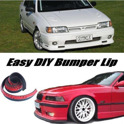 NOVOVISU Bumper Lip Deflector Lips For Nissan Presage U30 U31 Front Spoiler Skirt For Car Tuning / Body Kit / Strip