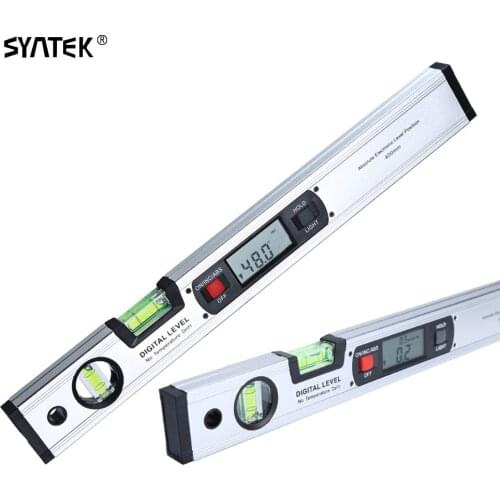 Digital Spirit level Bubble Magnetic Electric Level 360 degree Angle Finder Protractor Inclinometer Horizontal Scale Ruler