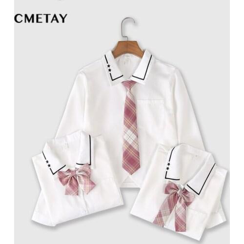 CMETAY Women's Short Shirts