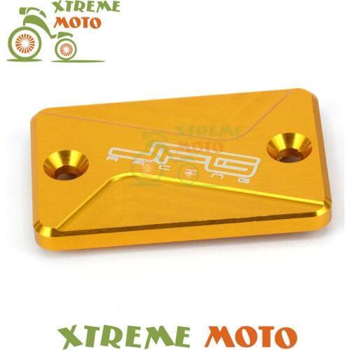 CNC Motorcycle Front Brake Reservoir Fluid Cover Cap For RMX250S DR250R SB250 DRZ400S DRZ400SM LT-R450 LT-Z400/Z LT-Z250 ATV