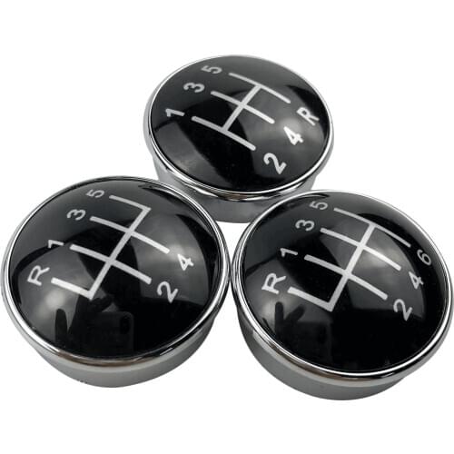 Gear Shift Knob Emblem Badge Cap Cover For Audi A3 S3 8L 2000-2003 A4 S4 B6 B7 A6 C6 VW Passat B5 3BG B6 B7 CC Golf 4 MK4 Bora