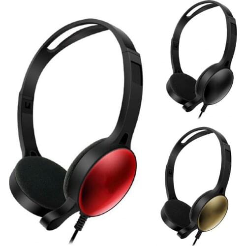 GM-008 Headset Wired Noise Reduction Retractable 3.5mm Jack Dynamic Headphone Reliable and Durable for Phone