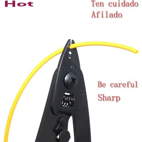 CFS-3 Fiber Optical Stripper FTTH Cable Slitter Three-port Sheath Cutter Pliers Tools Fiber optical Cable Slitter tool kit