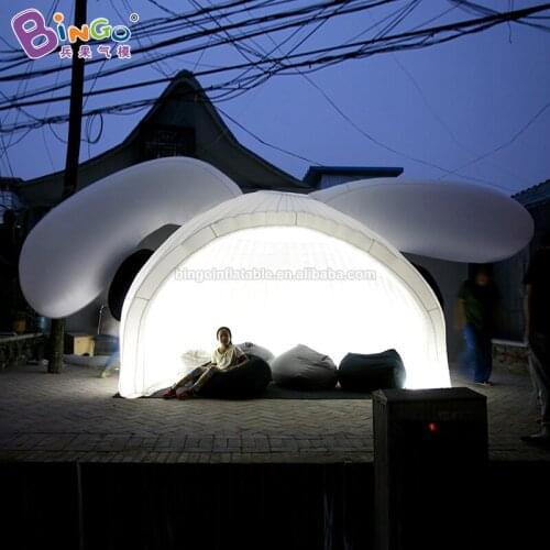 Exquisite 6x3x2.8 Meters Inflatable Rabbit Tent With Lighting For Outdoor Event - BG-T0XX04