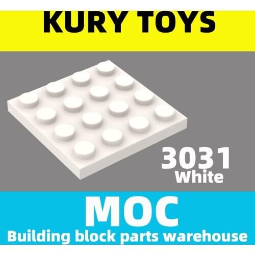 Kury Toys DIY MOC For 3031 Building block parts For Plate 4 x 4 For Plate