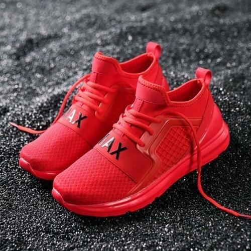 Bomlight Breathable Air Mesh Outdoor Footwear Shoes Men 2018 Spring Autumn Sneakers Men Walking Shoes Chaussure Homme Size 39-48