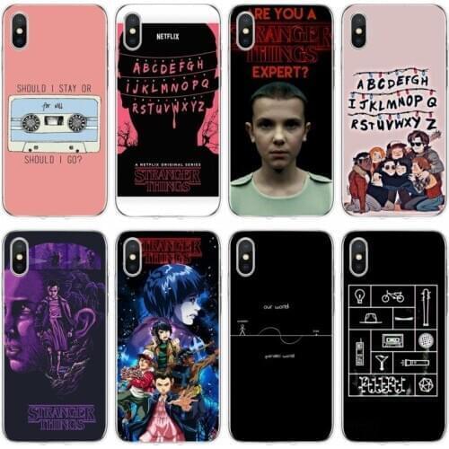 Should stay should Stranger Things Cover Soft Silicone Phone Case For iPhone 6 6plus 7 8plus 5 5S 5C SE X XS XR XS Max