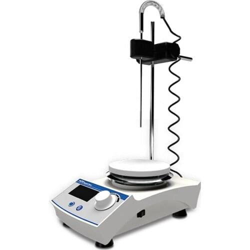 350C Stainless Heater Hot Plate LCD Digital Magnetic Stirrer Lab Mixer Machine with Stirring Bars Time and Speed Seting HMS-205D