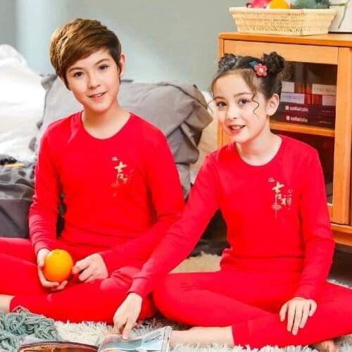 New Kids Clothes Baby Girls Cotton Pajamas Sets Children Homewear Pijamas for Bigs Boys Pyjamas Nightwear Teens Sleepwear 9-19Y