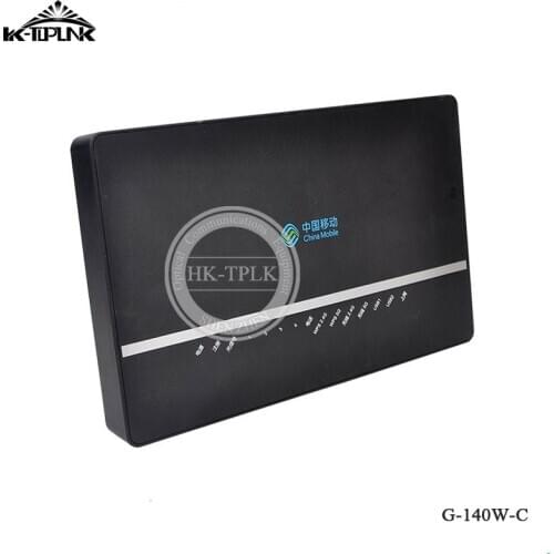 Used ONU For Alcatel Lucent Nokia G-140W-C GPON ONU 4GE+1POTS+WIFI 2.4G Wireless Same Function as HG8546V GPON ONU high quality