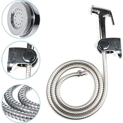 Handheld Toilet Bidet Faucet Sprayer Bathroom Toilet Bidet Toilet Set Bathroom WC Shower Bidet Spray Home Wash Hose Holder Kit