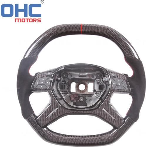 100% Real Carbon Fiber Steering Wheel for Mercedes Benz W204,S204,W212,V212,S212,W463,G Class
