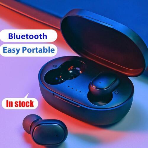 Universal Portable Waterproof Wireless Bluetooth5.0 Earphones Bass Stereo Music Earbuds Earpiece Built-in Mic