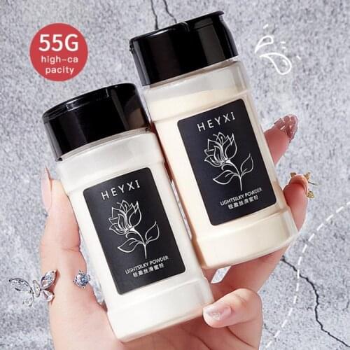 1 Pcs Face Loose Powder Foundation Oil Control Contour Full Cover Translucent Mineral Makeup Base Matte Facial Makeup Cosmetics