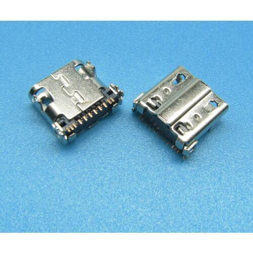 10pcs For Samsung N7100 GT-N7100 N7102 N7108 I9500 I609 I9502 N719 S4 I9505 I9508 port Micro USB jack connector plug socket