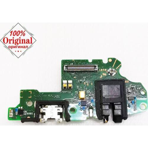100% Original USB Charging Port Board for Huawei Honor 20i Mobile Phone Flex Cables Replacement USB Charger Dock