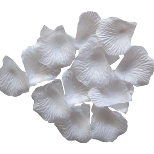 200pcs Burgundy Silk Rose Artificial Petals Home Decoration Accessories Wedding Party Flower Room Decor Flowers Dropshipping