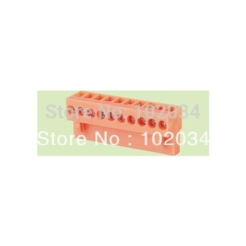 200PCS HT396 HT396K + HT396V 7Pin 3.96mm Straight Pin Plug-in Screw Terminal Block ROHS
