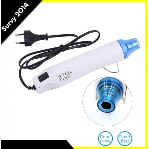 220V EU plug DIY Using Heat Gun Electric Power tool hot air 300W temperature Gun with support seat diy electronics