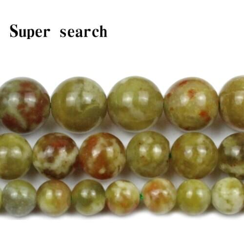 Green dragon Chalcedony Beads Semi-Finished Handmade Bracelet jad Stone loose beads Accessory For Jewelry Making Bracelet