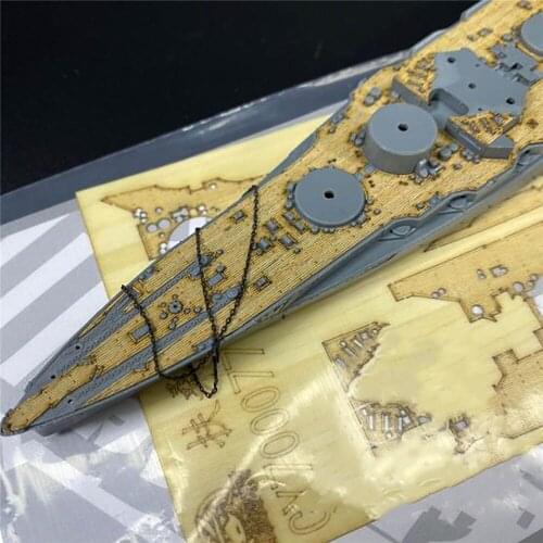 1/700 Scale Wooden Deck for FUJIMI 431154 IJN Fuso Battleship Model Ship Assembled Kits