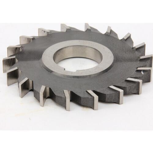 Hss Wood Cutter 1pc 100mm4*5*6*8*10*12*14*16*18*20*22*24 Straight Tooth Mill Three Blade Cutter Metal Milling Cutter