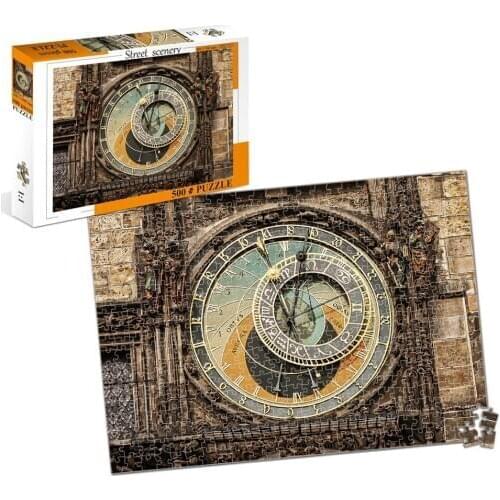 Puzzle 500 piezas Jigsaw puzzles wooden Assembling picture Landscape puzzle toys for adults kids educational Toy home game