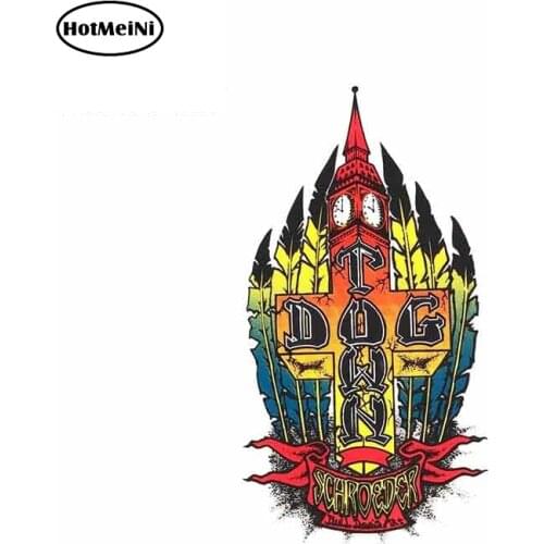 HotMeiNi 13cm x 7.2cm for Dogtown Ben Schroeder Anime Car Stickers Vinyl JDM Bumper Trunk Truck Graphics Car Accessories Decal