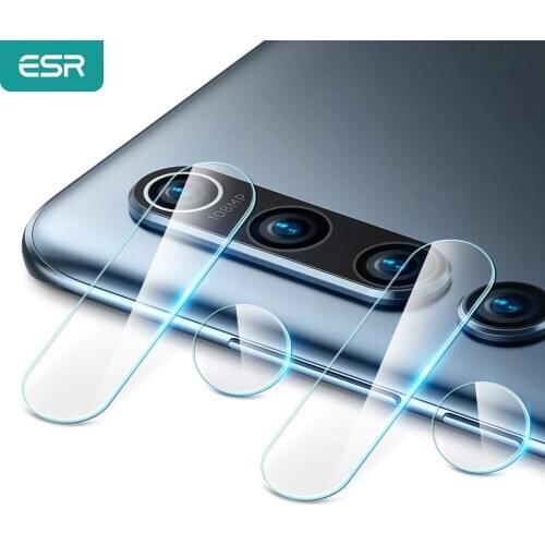 ESR Len Films For Xiaomi 10/10 Pro 9/9SE 8/8SE Mix3 2PCS/Lot Full Camera Film Mi10 Mi9 Mi8 Explosion Proof Len Protector Glass