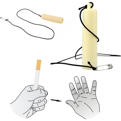 Cigarette Disappear Magic Tricks Close Up Magia Mentalism Illusion Gimmick Props Magie Incredible Plastic Pranks Toys for Kids