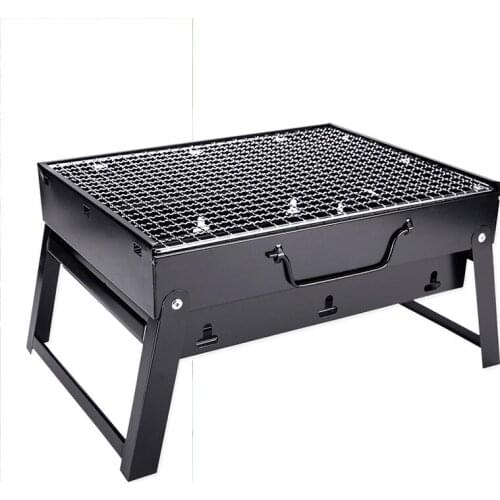 Portable Folding Barbecue Charcoal Grill Easy Assemble and Remove Barbecue Cooking Set BBQ Grill grilling camping grills kamado