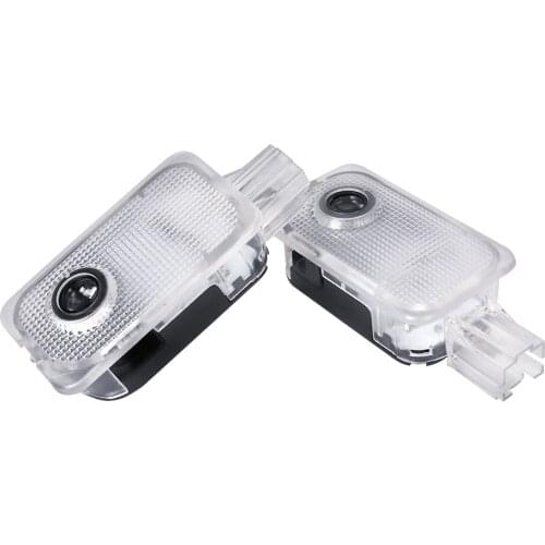 2 Pcs LED Car Door Welcome Light Ghost Shadow Projector Accessories For Subaru Forester Outback Legacy XV Impreza Tribeca 2011