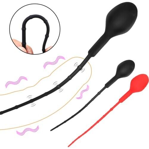 USB Charging Catheter Plug Urethral Dilators Insertion Urethral Plug Penis Plug Vibrator Sex Toys for Men Vibrating