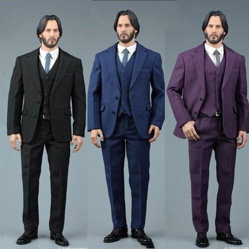 In Stock 1/6 Scale VORTOYS V1022 Mens Gentleman Suit 3.0 Male Clothes Shoes Accessory Model for 12 inches Action Figure