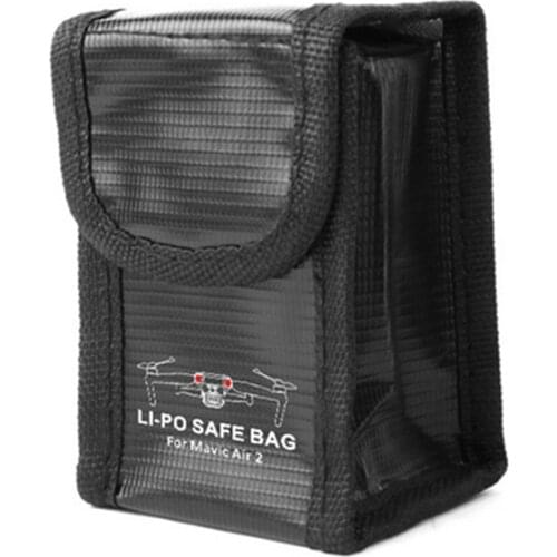 Explosion-proof Lipo Battery Protective Bag for DJI Mavic Air 2 Drone Parts Drone Battery Safe Storage Bag