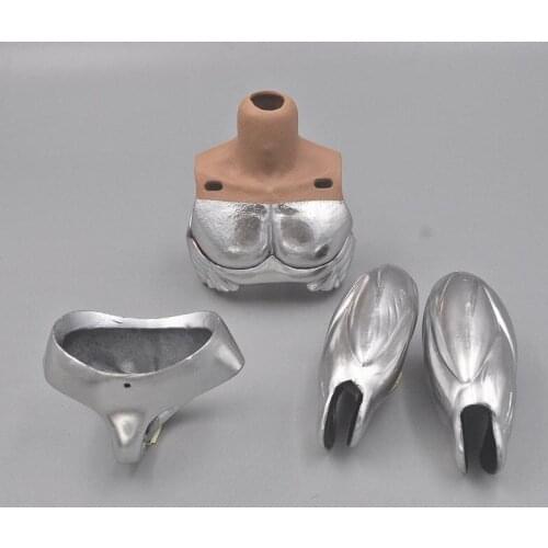 1/6 Soldiers Rubber-coated Chest And Neck Diy Parts Body Enhancement Fit 12-inch Action Figure Body Figure Toy Accessories