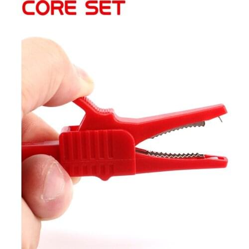 1 pair 2000V Battery Test Clip HV Alligator Clip 55mm/85mm for 4mm Banana PLUG Test cable Probes Insulate Clamp High Quality