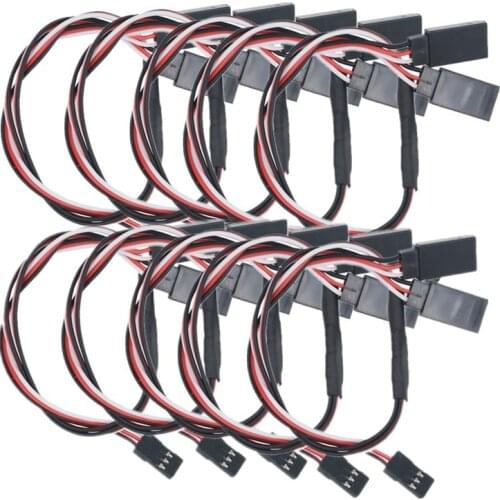 100 pcs 300mm RC Servo Y Extension Cord 30cm Cable Wire RC Model Toys 20