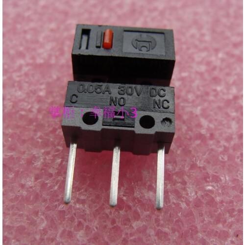 20pcs/lot Original HUANO Long Pin (7.8mm) Mouse Micro Switch Silver Contacts Mouse Button Long Lifetime