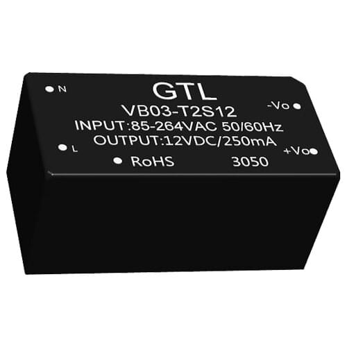 AC-DC power module 3W power 264v to 12V output vb03-t2s12 low temperature version power supply