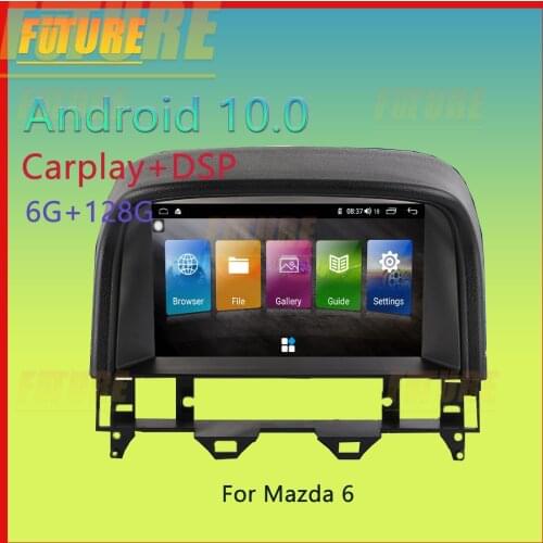 128G For Mazda 6 2002 2003-2008 Android Car Radio Stereo 2 Din Multimedia Player GPS Navigation Touch Screen Carplay Head Unit