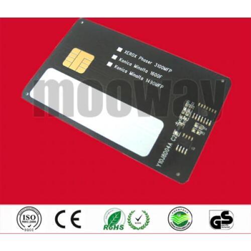 Free shipping compatible toner chip card for OKI B2500 B2520 B2540 toner chip card
