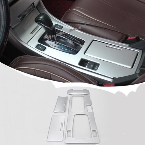 For Honda Accord 2016-2017 4pcs ABS Chrome Style Gear Shift Box Panel Cover Trim