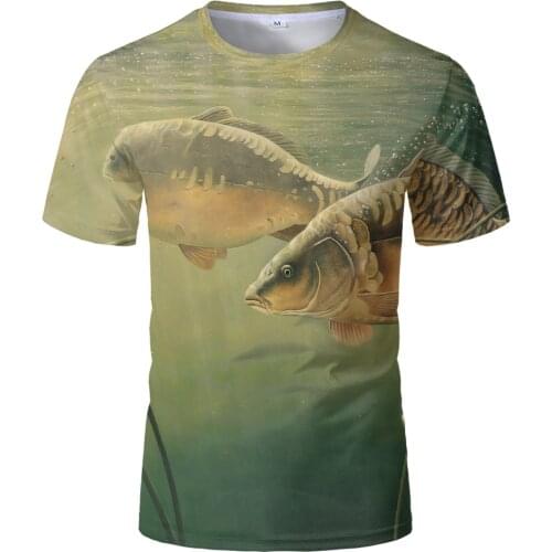 New Fish kids Tshirt 3d Printing T Shirt Funny T Shirts Hip Hop boys girls T-shirt Fisherman Fishing Metal Clothing Casual Tops
