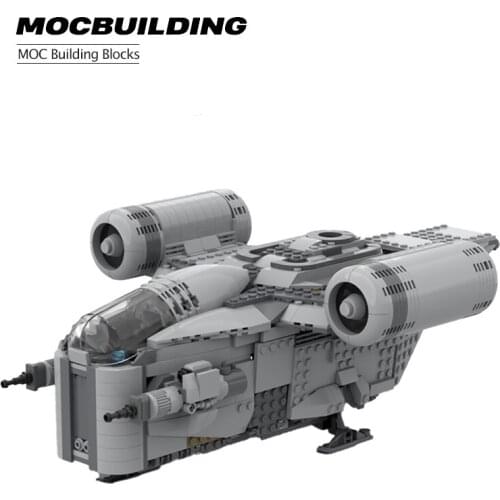 MOC Space Star Projekt UCS Rasierklinge Space Assembly Building Building Geschenk kompatibel mit 75292-Stern-Spielzeug DIY Baust