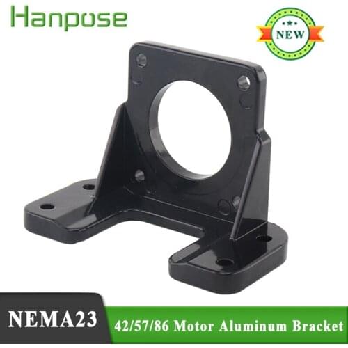 42/57/86 step servo motor bracket Aluminum horizontal mounting motor base for NEMA17/23/34 motor Thickened material